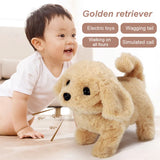 Cute Walking Puppy Plush Toy with Sounds & Movements