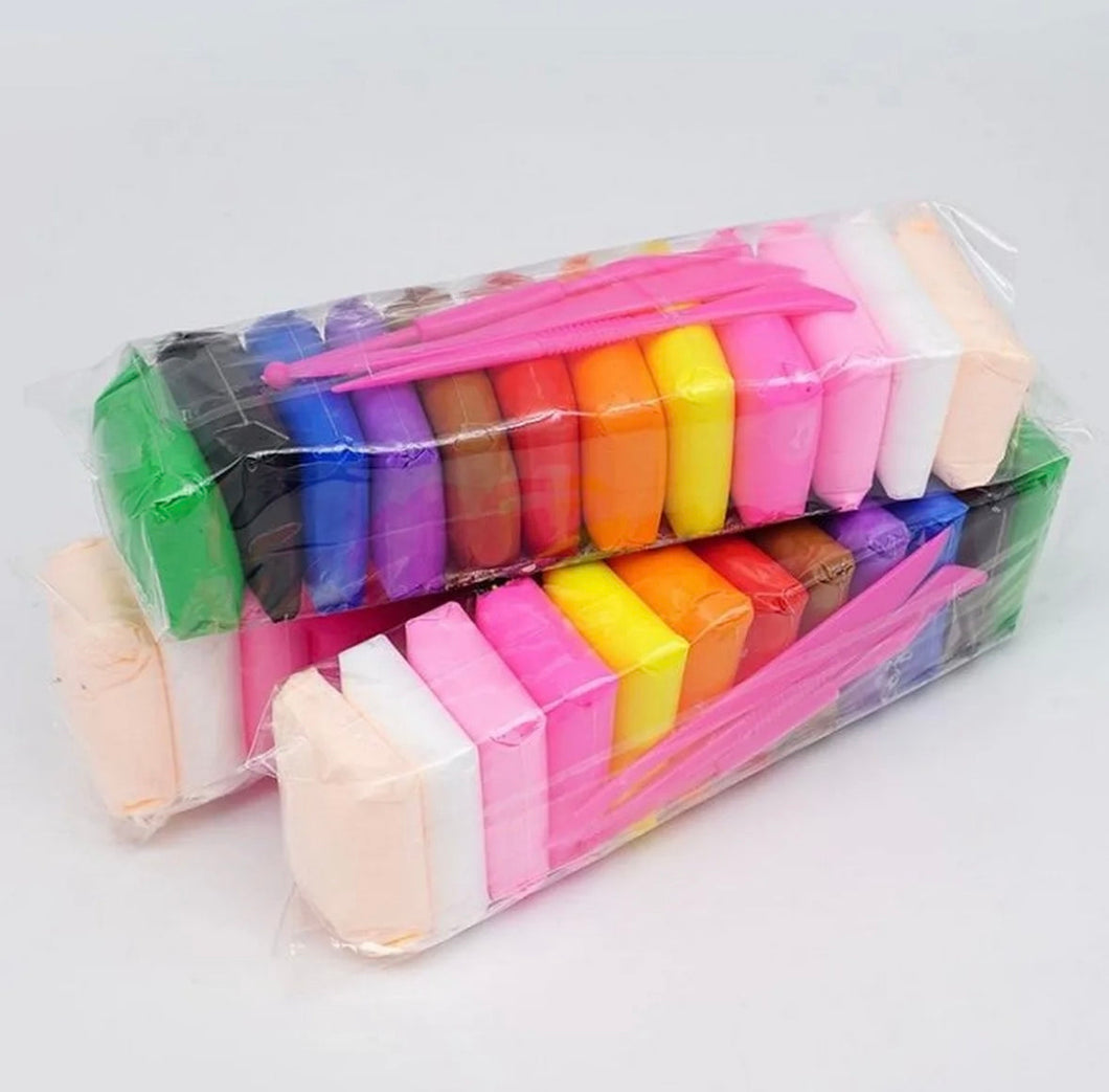 Light Clay Air Dry Polymer Plasticine Modelling Clay Super Light DIY Soft Creative - Babytoon