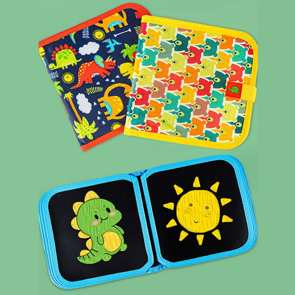 Educational Toy Erasable Doodle Book for Kids Reusable Drawing Pad Book for Kids