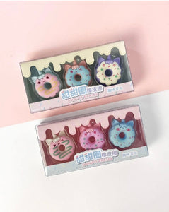 Donut Shaped Erasers - Babytoon