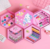 New Disney 46-piece set Children’s Painting Set Frozen Mickey Princess Watercolor Pen Combination Boys and Girls Birthday Gift School Supplies - Babytoon