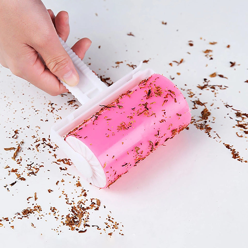 Washable Reusable Gel Lint Roller Lint Remover Sticky Master Lint Roller Pet Hair Remover Cleaning Brush Sticky Roller Portable