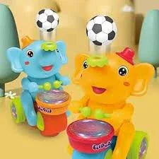MUSICAL WALKING ELEPHANT DRUMMER TOY - Babytoon