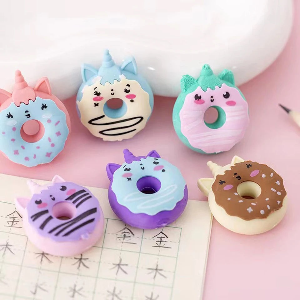 Donut Shaped Erasers - Babytoon