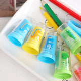 Single hole Pencil Sharpener Creative Stationery Pencil Sharpener Cutter colorful gift prizes Office Supplies (1Pc) - Babytoon