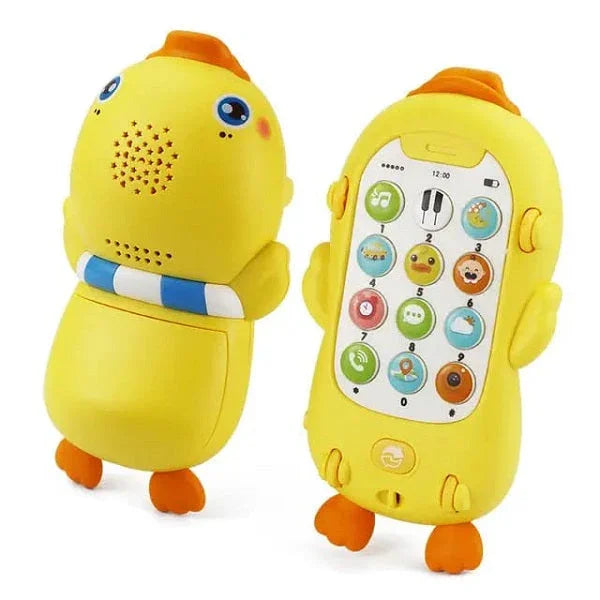 Cartoon Duck Music Phone - Babytoon