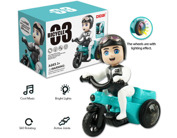 Kids Electric Tricycle With Light Music
