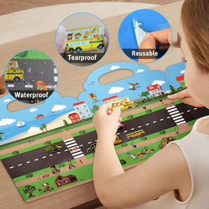 Learning Reusable Stickers -24 Stickers (Random)
