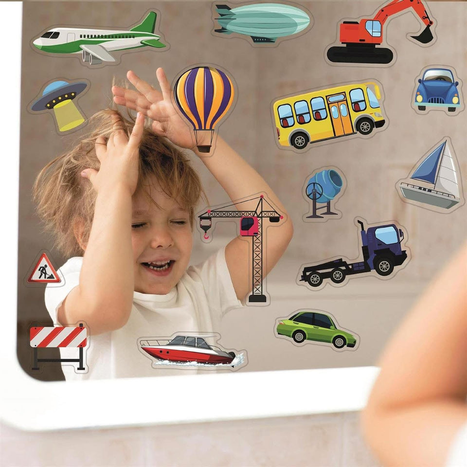 Learning Reusable Stickers -24 Stickers (Random)