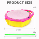 Mini Drum Music Instrument Rattle for Kid Flash Education Baby Girl Boy Toy Child Bed Bell Mobile Cot Newborn Toddler Stroller - Babytoon