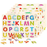 DIY Montessori Educational toy 3D Wooden Puzzle Grab board Sensory Jigsaw Brain Digital letter CraftS Learning Toy Gifts - Babytoon