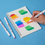 Sketch Manga Art Design Dual Tips
Alcohol Ink Quick Dry Marker Pen Set With Broad And Fine Tips 12 Colors - Babytoon