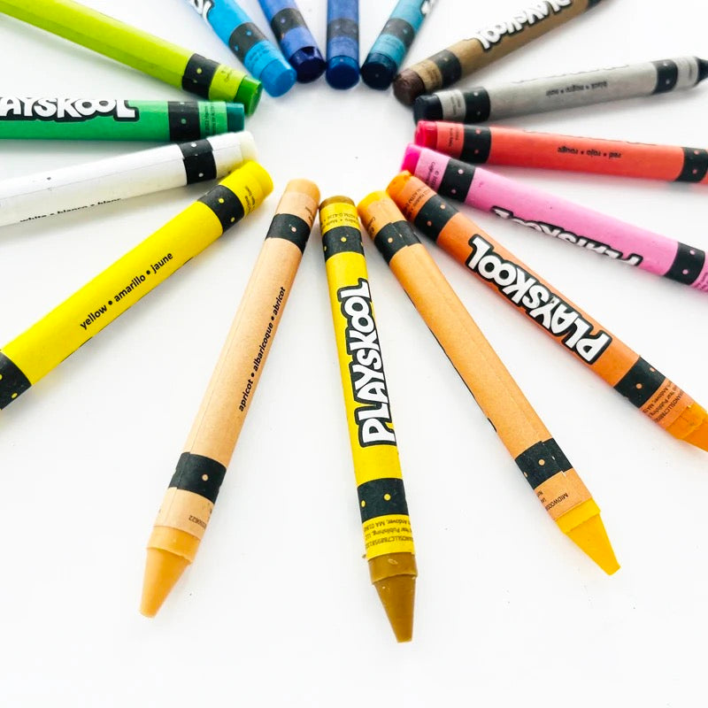 Pack of 36 Non-toxic Washable
Crayons Colors Crayons Set
Wax Crayon For Children Kids - Babytoon