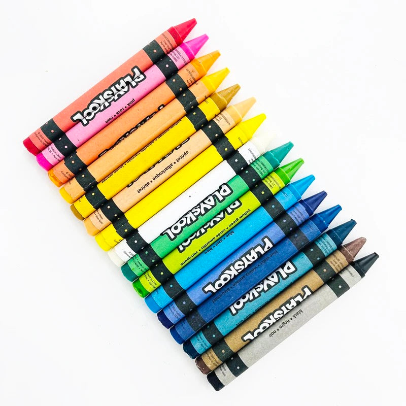 Pack of 36 Non-toxic Washable
Crayons Colors Crayons Set
Wax Crayon For Children Kids - Babytoon