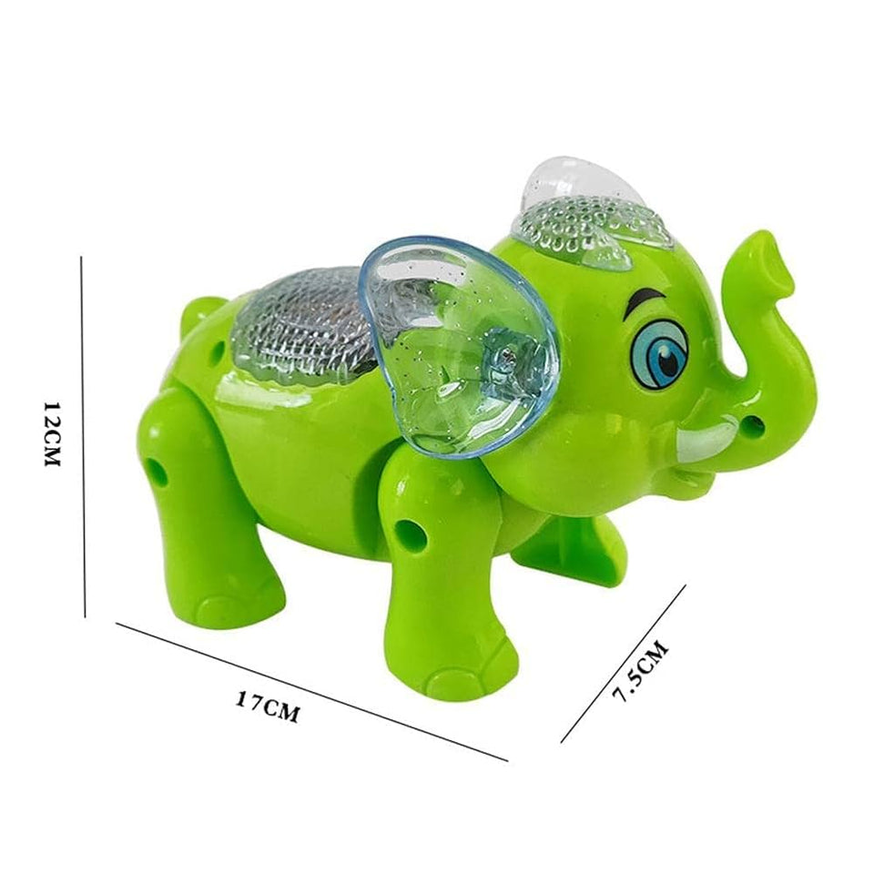 Elephant Toy Ground Walking & Musical Sound