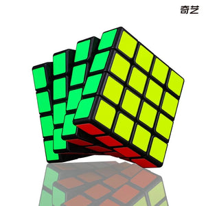 4x4 Stickerless Black Magic Cube Speed Puzzle - Babytoon