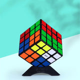 4x4 Stickerless Black Magic Cube Speed Puzzle - Babytoon