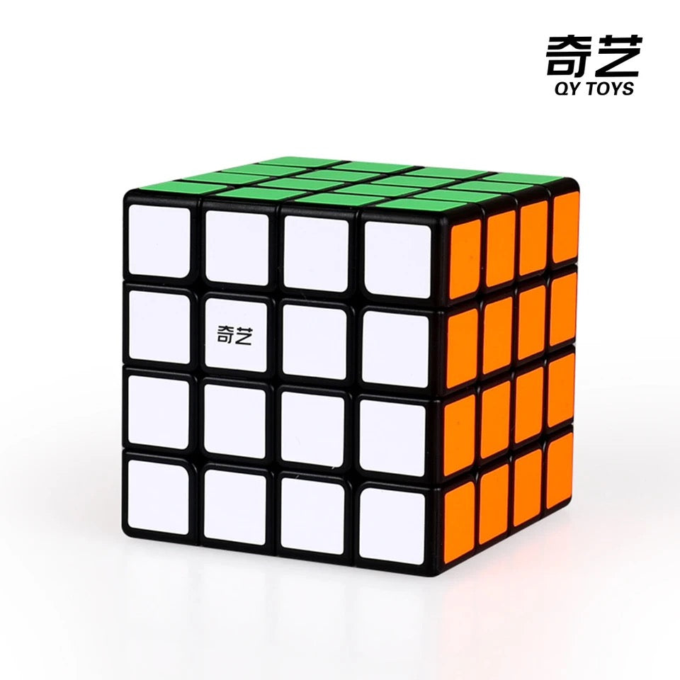 4x4 Stickerless Black Magic Cube Speed Puzzle - Babytoon