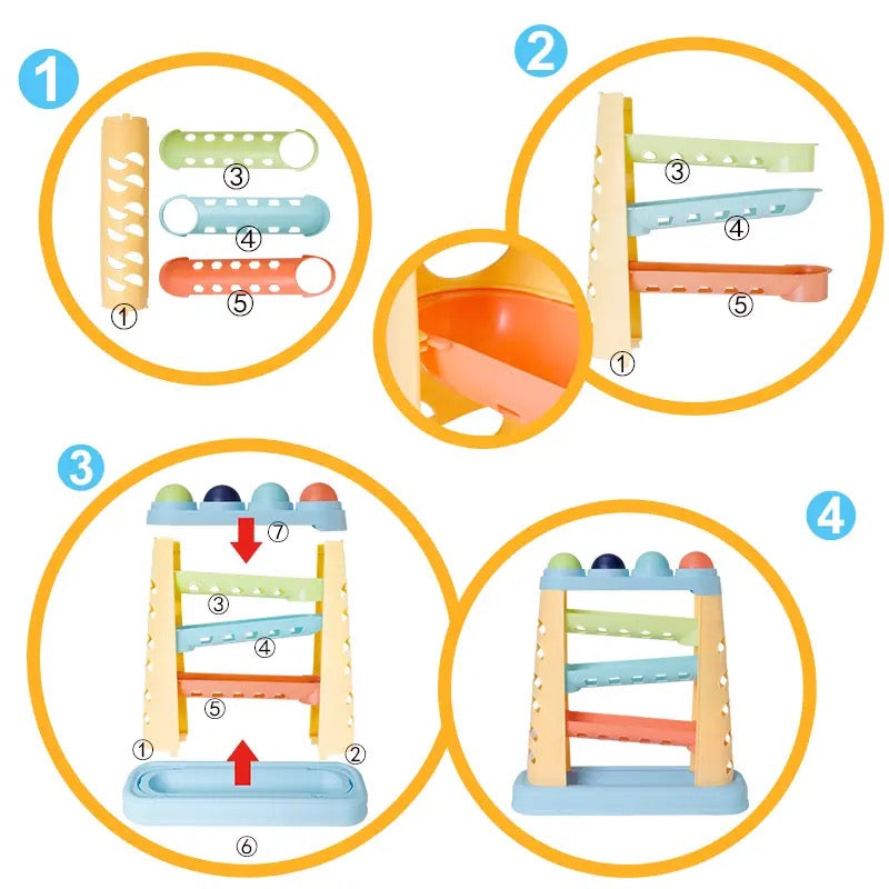 Pounding Hammer & Roll the Ball Set - Babytoon