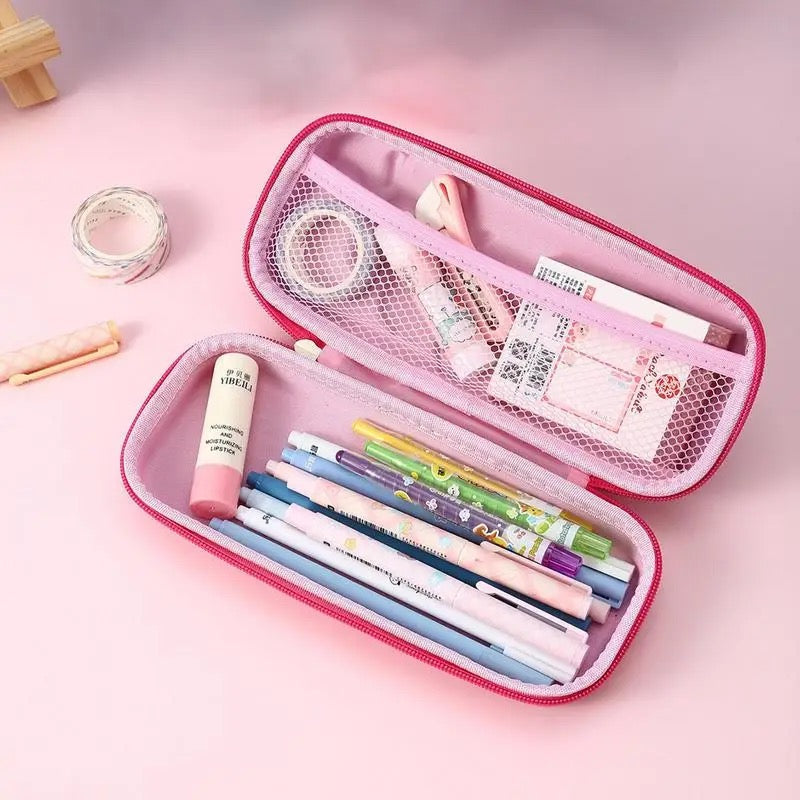 Cartoon 3D Pencil Box Children's Gift for Boys and Girls Large Capacity Study Pencil Bag Stationery Box - Babytoon