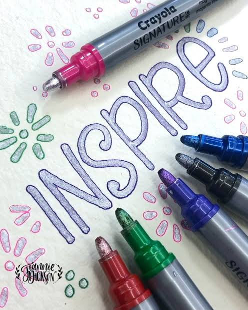 Outline Marker Set, Magic Shimmer Markers Pens Set for Kids, Outline Markers Self-outline Metallic Markers (8 PCS) - Babytoon