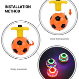Flashing Football Gyro Top - Babytoon