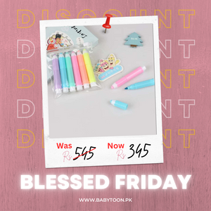Pencil Shaped Cute Pastel Color Marker Highlighter Pens for Kids and Adults Stationery Fancy (6PCS) - Babytoon