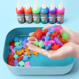 Water Elf Set Ocean – Handmade Water Toys - Magic Water Toy Kit – Shape Mold Handmade Water Elves Toy, Marine Life Creature Toys For Kids 6 Colours Pack - Babytoon