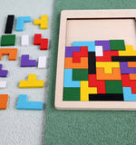 Wooden Puzzle Cubes Children’s Early Education Educational Fun Cognitive Games Early Childhood Development Intellectual Toys - Babytoon