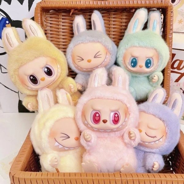 Large – Labubu Doll – Toys For Boys And Girls – Gift For Girls – 17cm/7inch Labubu Doll – Dolls For Girls – Stuff Labubu Toys ( Random Color ) - Babytoon