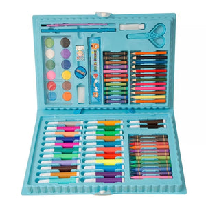 Children Painting 68pc Set Water Color Pen Crayon Oil Pastel Brush Drawing Tool