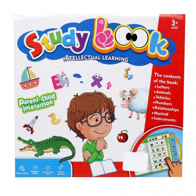 Study Book Intellectual Learning For Kids - Phonetic Learning Digital Intelligence Book For Children