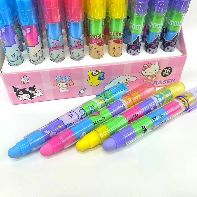 Stacking Eraser-Pen Style Eraser-High quality