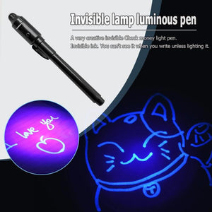 Writing Secret With Invisible Ink Pen